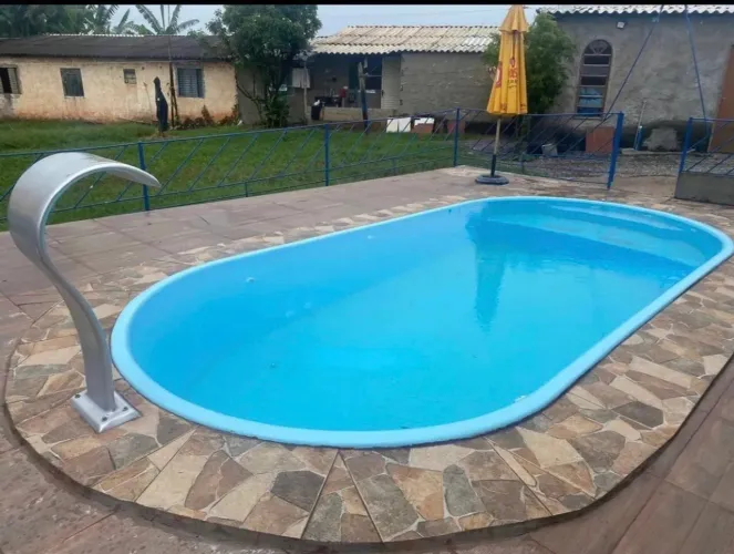 Piscina de fibra completa 6 metros 