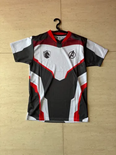 Camisa Jersey team liquid x Marvel avengers