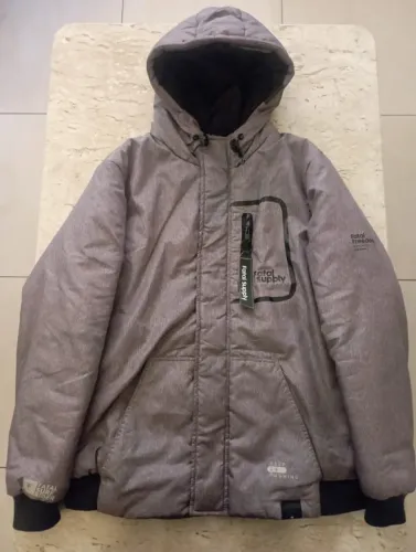 Jaqueta puffer frio