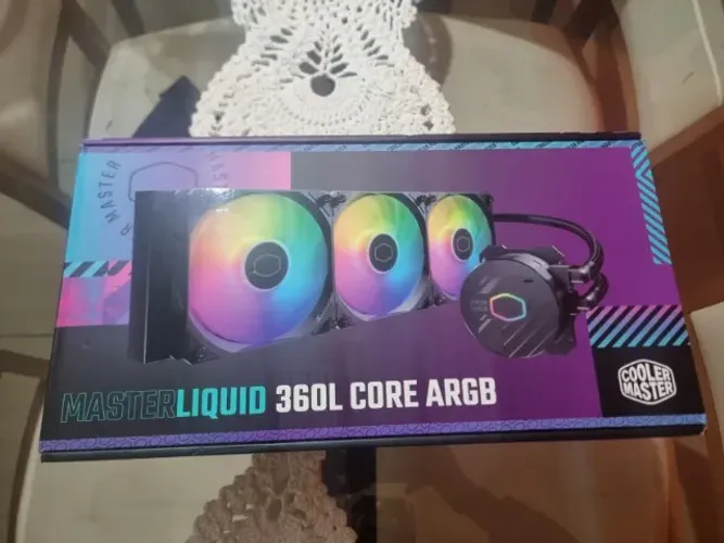 Water Cooler Cooler Master MasterLiquid 360L Core, ARGB, 360mm