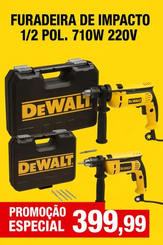 Furadeira de Impacto 1/2 Pol. 710W 220V - DEWALT