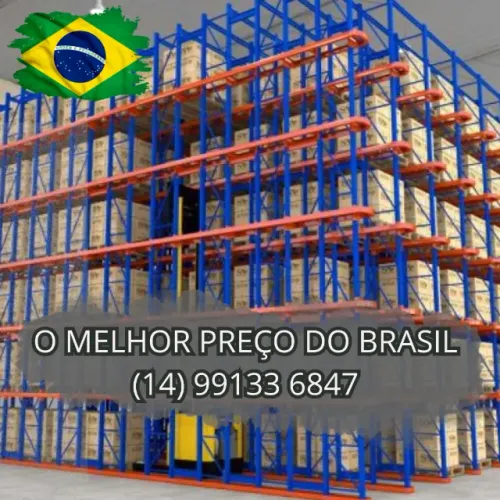 Porta palete estante de aço para armazenagem