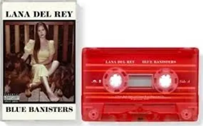 Lana Del Rey Blue Banisters K7 Fita Cassette Vermelha