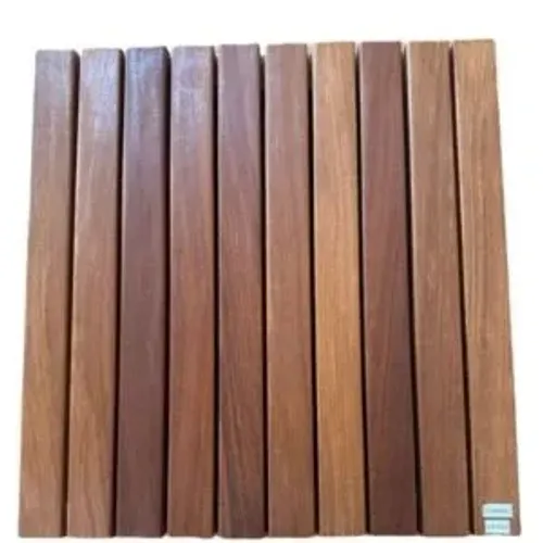 Deck ou Ripado de Madeira para Área Externa Cumaru Extra 5CM Largura
