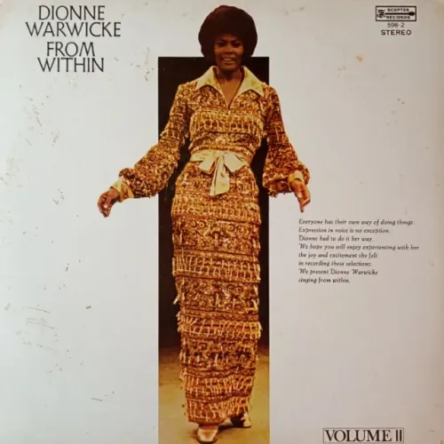 disco de vinil lp dionne warwicke - from within