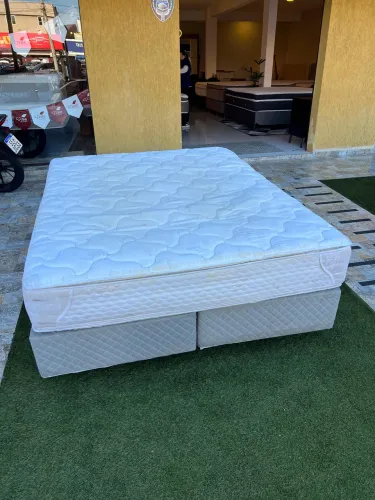 Colchão Casal ORTOBOM QUEEN SEMINOVO - Entrego!