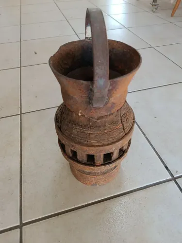 Miolo roda carreta para decoração luminária 