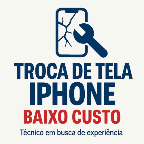 Troco telas de iPhone