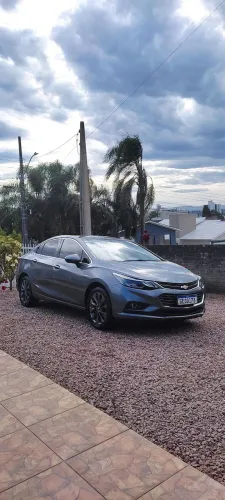 Vendo Chevrolet Cruze LTZ II 1.4 Turbo - Ano 2017 - Cor Cinza