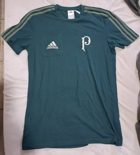 Camiseta Palmeiras Adidas Viagem Climalite - P - RARIDADE