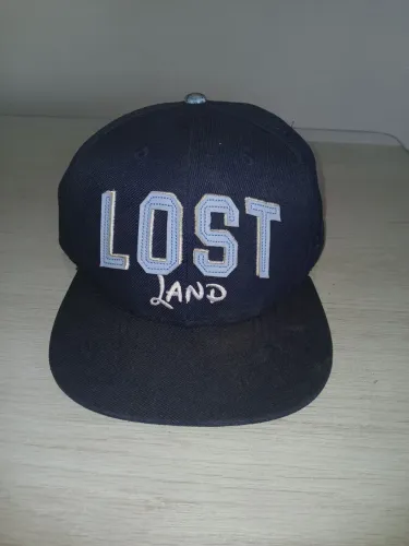 Boné Lost Land Azul Original Aba Reta