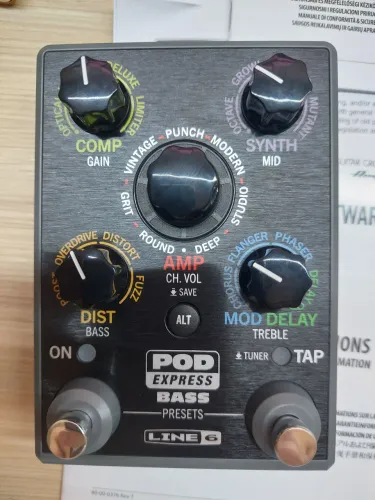 Pedal pod express line 6 bass