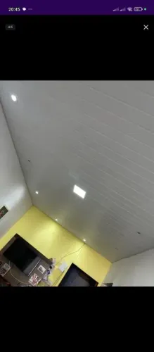 Forro de PVC branco para sua casa