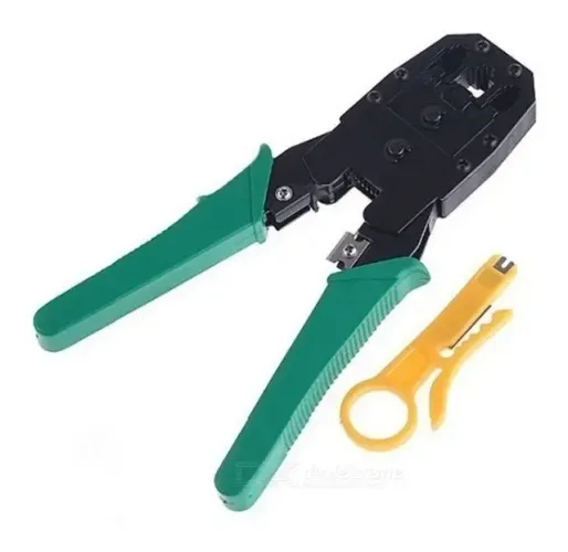 Alicate Crimpar Cabo De Rede Rj45 C/ Desencapado