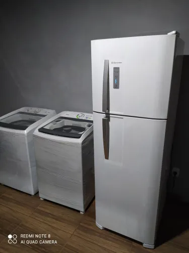 Vendo combo geladeira e máquina de lavar