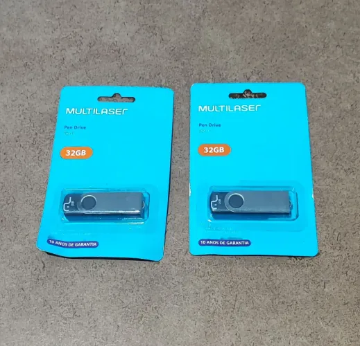 Pen Drive Multilaser Twist 32GB - Novo