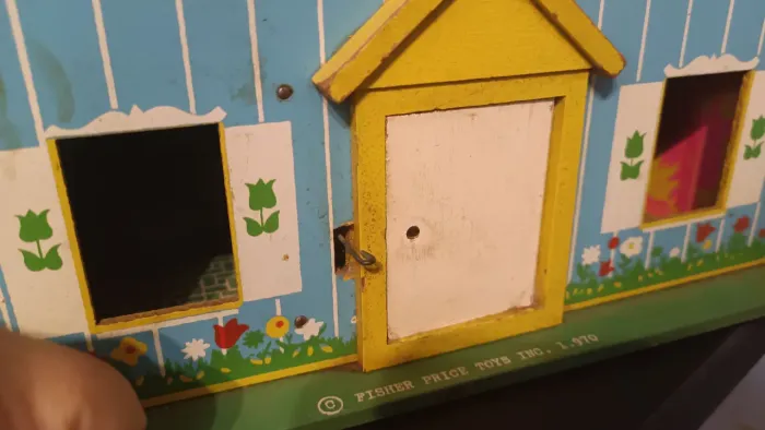 Casa de Boneca anos 70 Fisher Price - RARO