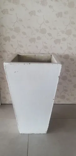 Vaso coluna quadrada concreto