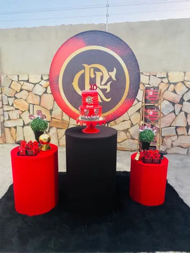 Decoração pegue e monte Flamengo