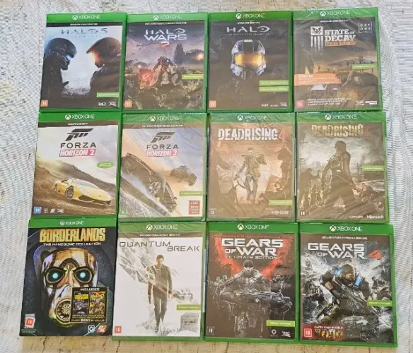Jogos de Xbox One Preço unitário Novos Usados Xone