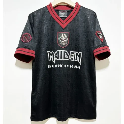 Camise Retro West Ham Iron Maiden
