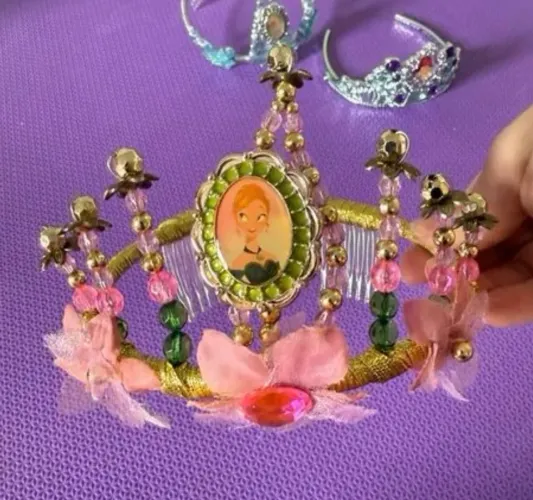 Coroa da princesa Ana - Frozen