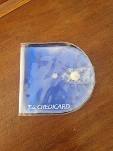 Antigo Brinde Porta CD em Gel para 12 CDs