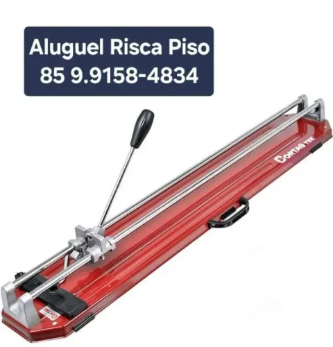 Aluguel de risca piso cortag vermelho 95cm