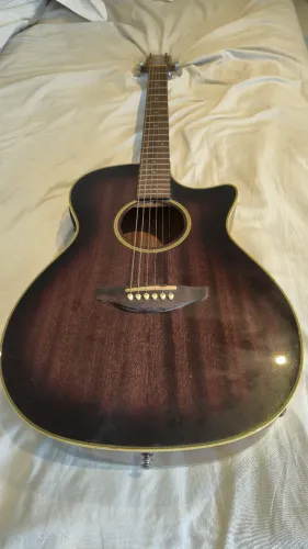 Violão Crafter JTE-98CEQ/DBS - Coreano - Elétrico Jumbo Cutaway
