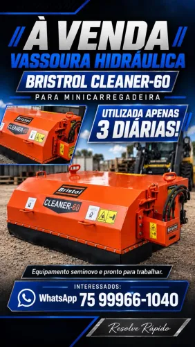 Vassoura Hidráulica BRISTOL