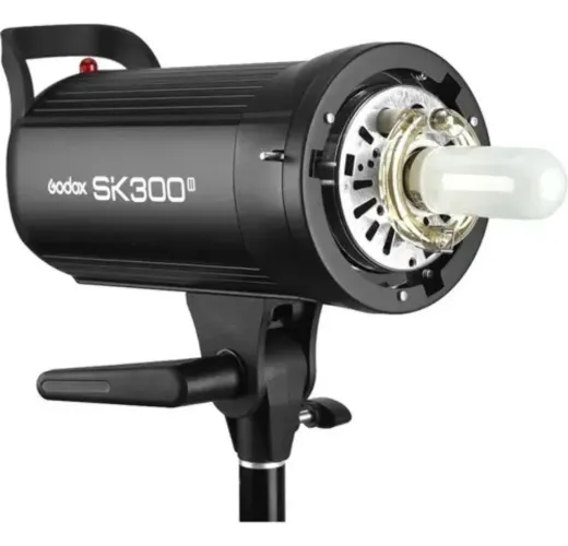 Flash Tocha Godox SK300II 300W - Excelente estado