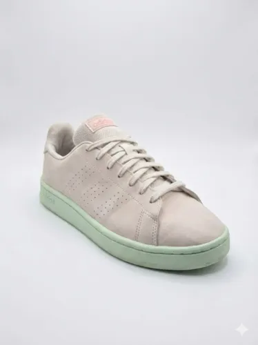 Tênis adidas advantage base branco/verde