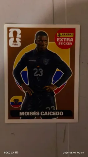 Copa Do Mundo 2026 Legends Moisés Caicedo Bronze Original