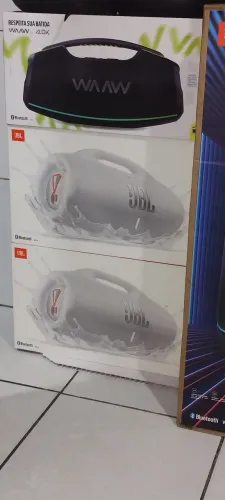 Vendo JBL boombox4 branca lançamento lacrada e boombox do alok lacrada ZAP *90