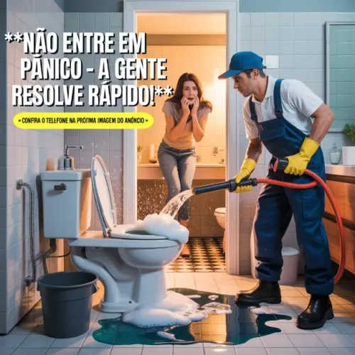Desentupidora - Rápidos e eficientes!