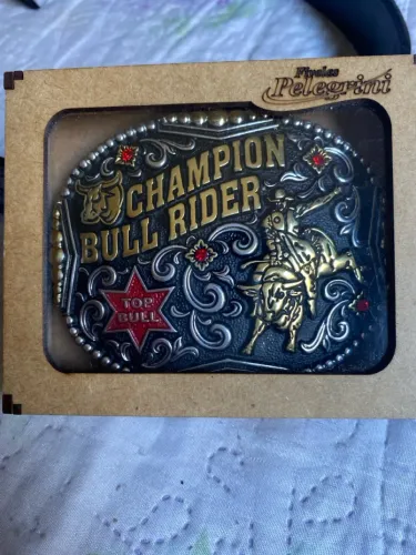 Fivela da champion bull rider