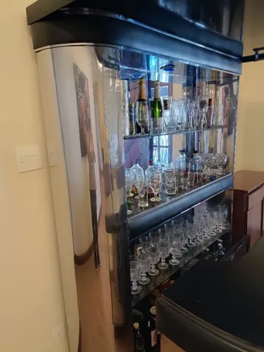 Bar espelho inox