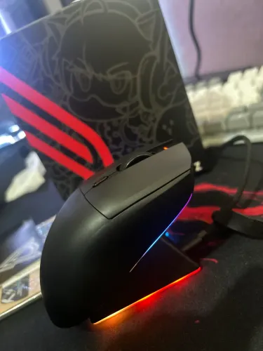 Mouse Gamer Sem Fio Ajazz AJ139 V2 Pro + Dock de Carregamento!!
