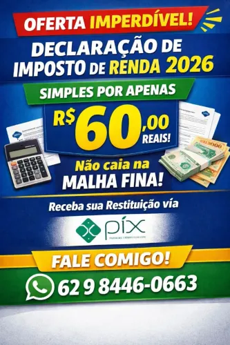 Declaração imposto de renda 2026