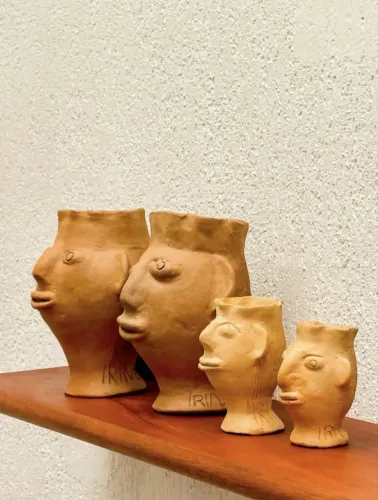 Cabeça vaso P, Mestre Irinéia