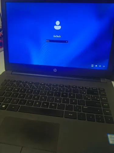 Notebook HP rápido com SSD