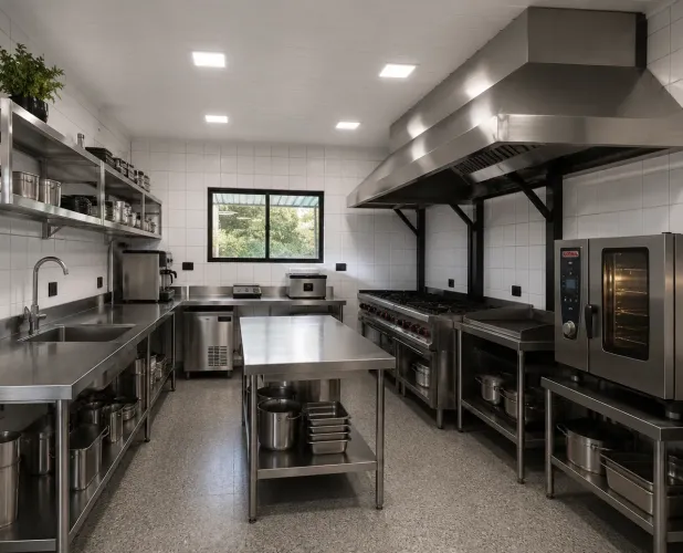 Cozinha industrial completa
