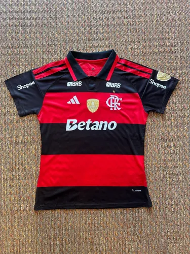 Camisa Flamengo feminina com pets 