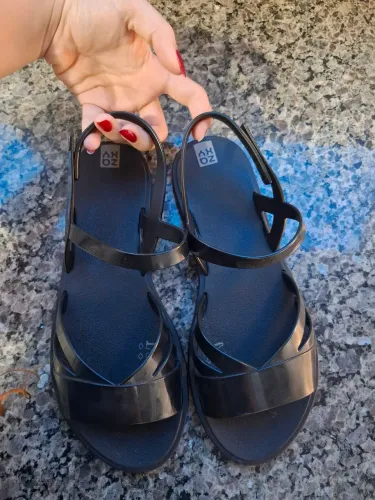 Sandália zaxy preta 39/40
