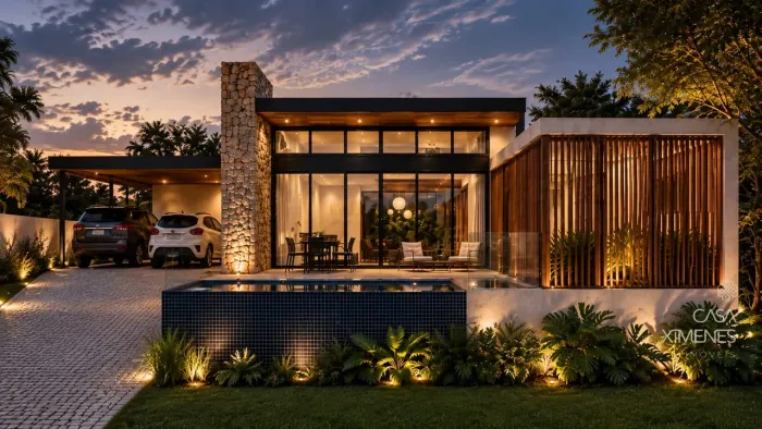 CASA CONTEMPORANEA EM NOGUEIRA