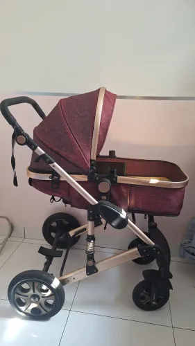 Carrinho de bebê Moisés luxo