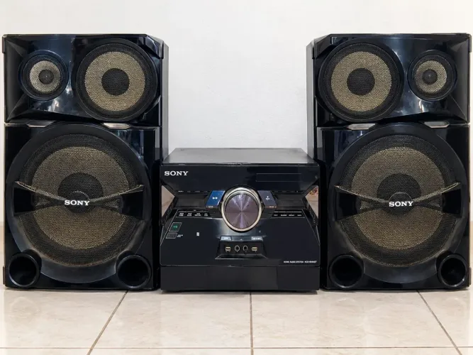 SONY SHAKE-7 - SOM DE ALTA POTÊNCIA!