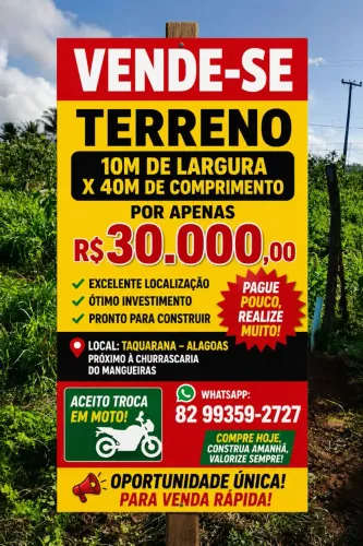 Lote sonho de construir 