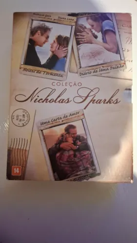 Coletânea Nicholas Sparks - 3 DVDs novos