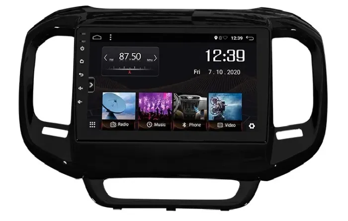 Central Multimídia Toro Fiat Argon Max Nova na caixa Toro GPS Tela 9´ Câmera de ré